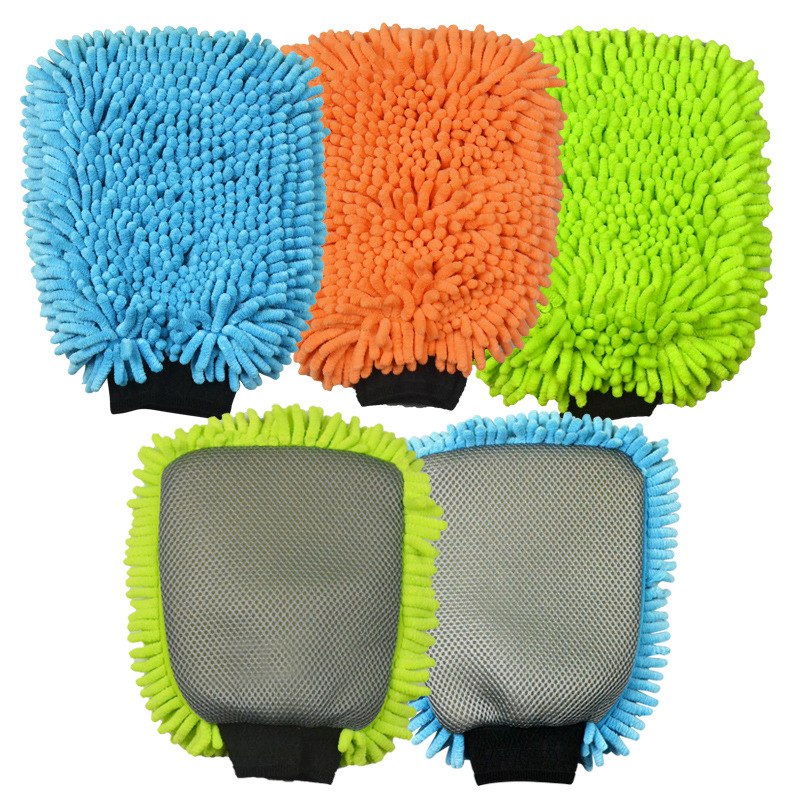 Рукавичка для чищення автомобіля з мікрофібри Plush Wash Chenille Mitt